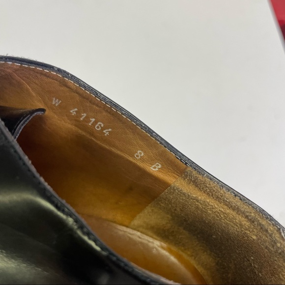 Vintage Ralph Lauren black leather ankle heels size 8 - Picture 7 of 8